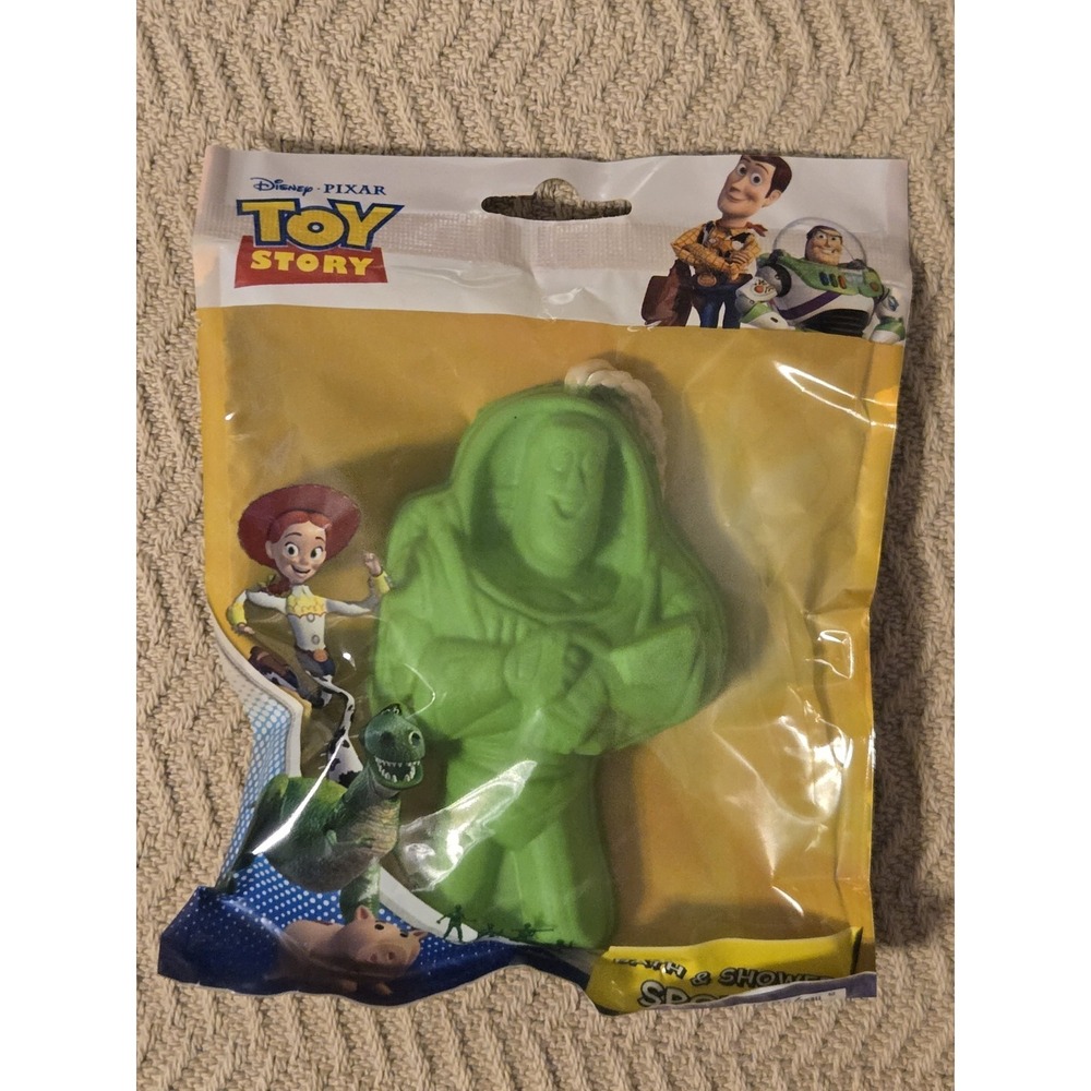 Disney Pixar Toy Story Buzz Lightyear Bath & Shower Sponge - New